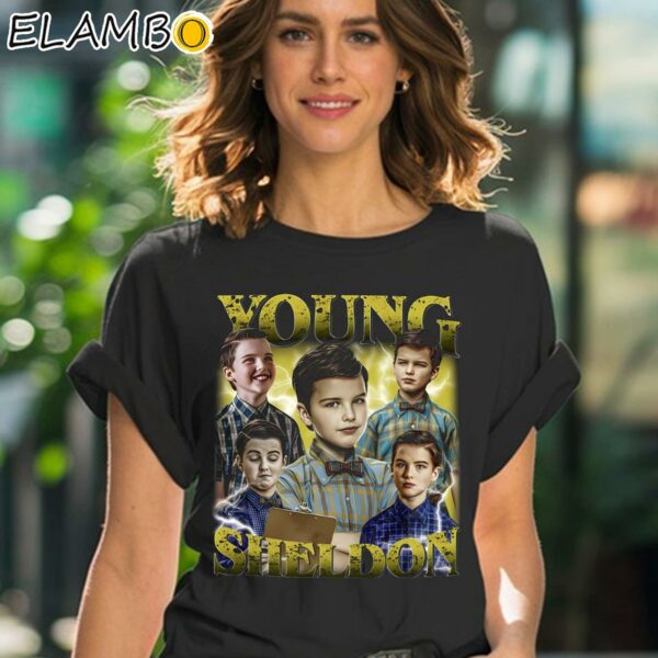 Young Sheldon Homage Sitcom Movies Vintage Shirt