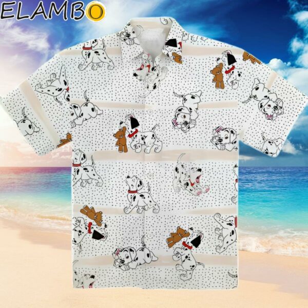 101 Dalmatians Black White Hawaiian Shirt Hawaiian Hawaiian