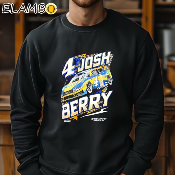 4 Josh Berry Stewart Haas Racing Team Collection shirt Sweatshirt 11