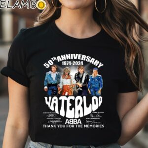 50th Anniversary 1974 2024 Waterloo ABBA Thank You For The Memories Shirt Black Shirt Shirt