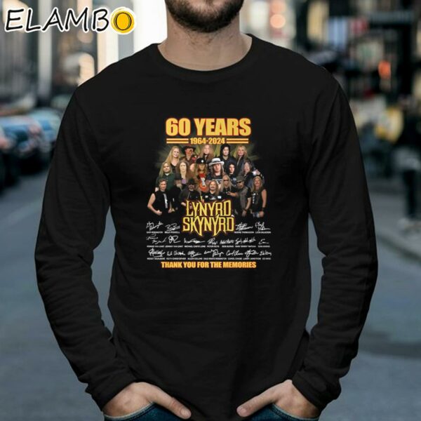 60 Years 1964 2024 Lynyrd Skynyrd Thank You For The Memories T Shirt Longsleeve 39