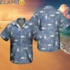 90s Blue And White Fishing Hawaiian Shirt Hawaaian Shirt Hawaaian Shirt
