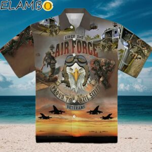 Air Force Veteran Proud To Have Served Veteran Hawaiian Shirt Aloha Shirt Aloha Shirt