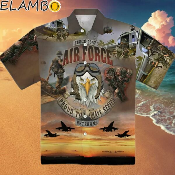 Air Force Veteran Proud To Have Served Veteran Hawaiian Shirt Hawaaian Shirt Hawaaian Shirt