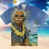 Albert Einstein Chilling On The Beach Hawaiian Shirt Hawaiian Hawaiian