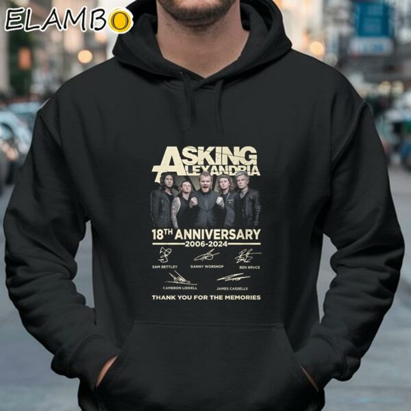 Asking Alexandria 18th Anniversary 2006 2024 Thank You For The Memories Shirt Hoodie 37