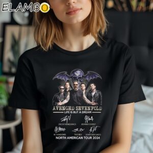 Avenged Sevenfold Life Is But A Dream North American Tour 2024 Shirt Black Shirt Shirt