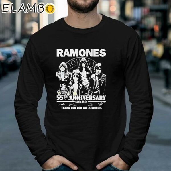 Awesome Ramones 55th Anniversary 1969 2024 Thank You For The Memories Shirt Longsleeve 39