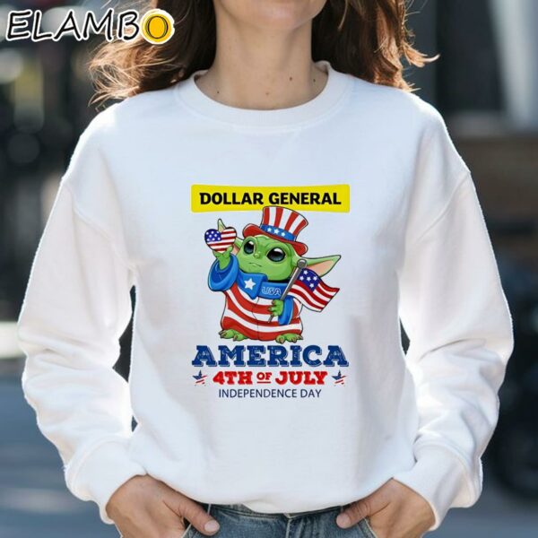 Baby Yoda Dollar General America 4th Of July Independence Day shirt Sweatshirt 31