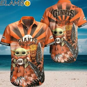 Baby Yoda MLB Baseball San Francisco Giants Hawaiian Shirt Aloha Shirt Aloha Shirt