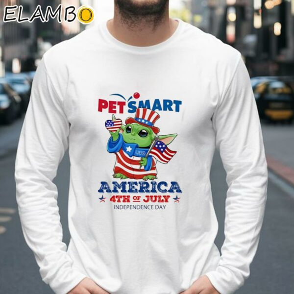 Baby Yoda Petsmart America 4th Of July Independence Shirt Longsleeve 39