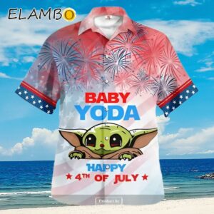 Baby Yoda Star Wars America 4th Of July Independence Day Gift For Fans Hawaiian Shirt Aloha Shirt Aloha Shirt
