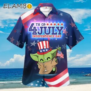 Baby Yoda Star Wars Hawaiian Shirt 4 Of July American Flag Star Wars Aloha Shirt Aloha Shirt Aloha Shirt