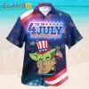 Baby Yoda Star Wars Hawaiian Shirt 4 Of July American Flag Star Wars Aloha Shirt Hawaaian Shirt Hawaaian Shirt