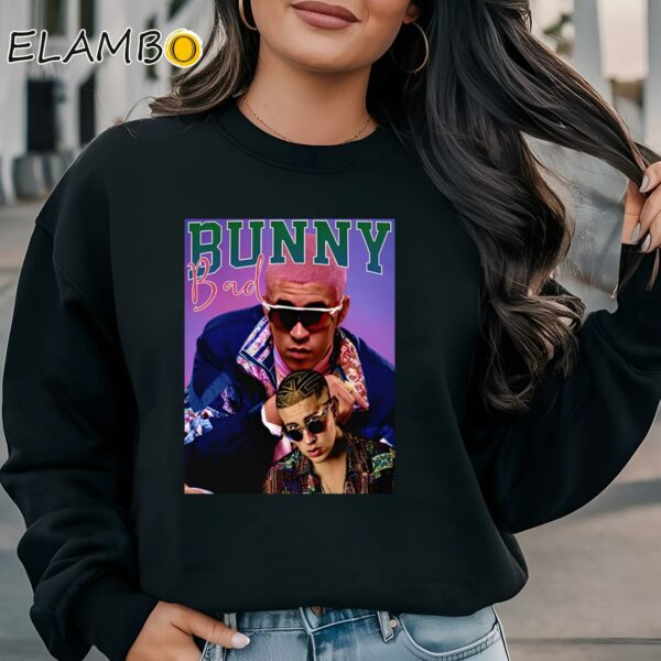 Bad Bunny 90s Vintage Tee Shirt Official Bad Bunny Merch Sweatshirt Sweatshirt
