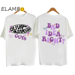 Bad Idea Right Guts World Tour Olivia Rodrigo Shirt