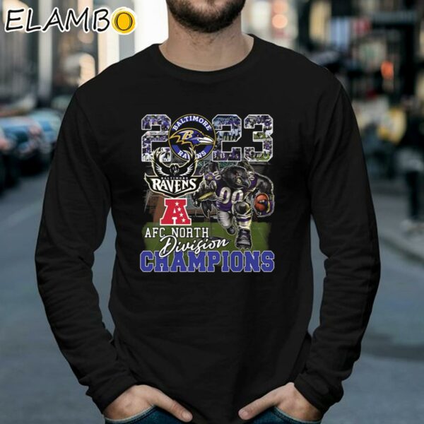 Baltimore Ravens 2023 Afc North Division Champions Shirt Longsleeve 39