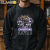 Baltimore Ravens 2024 Champions Signatures Fireworks Shirt Sweatshirt 11