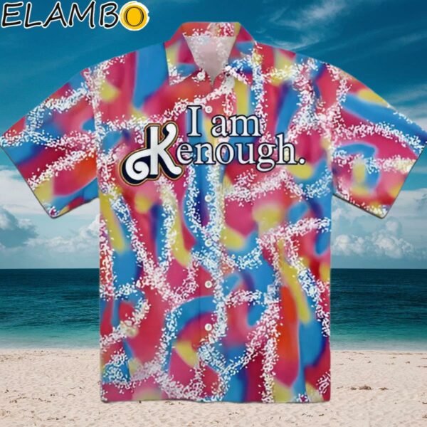 Barbie I Am Kenough Ken Ryan Gosling Rainbow Hawaiian Shirt Aloha Shirt Aloha Shirt