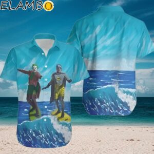 Batman And Joker Surfing Hawaiian Shirt Aloha Shirt Aloha Shirt