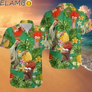 Beaker Muppet Tropical Pineapple Hawaii Shirt Hawaaian Shirt Hawaaian Shirt