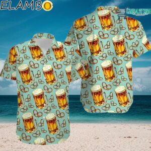 Beer And Pretzel Hawaiian Shirt Aloha Shirt Aloha Shirt
