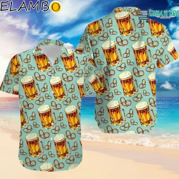 Beer And Pretzel Hawaiian Shirt Hawaiian Hawaiian