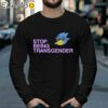 Berdly Deltarune Sprite Stop Being Transgender Logo Shirt Longsleeve 39