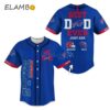 Best Dad Ever Buffalo Bills Baseball Jersey Fathers Day Gifts Printed Thumb