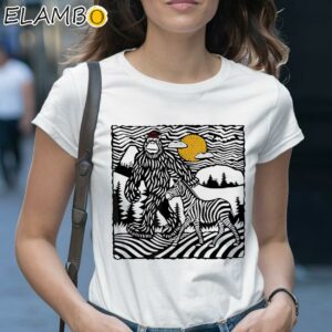 Bigfoot And Zebra In The Mountains Shirt 1 Shirt 28