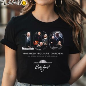 Billy Joel Madison Square Garden 100th Event 2024 T Shirt Black Shirt Shirt