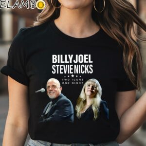 Billy Joel Stevie Nick Tour Shirt Billy Joel Tour Merch Black Shirt Shirt