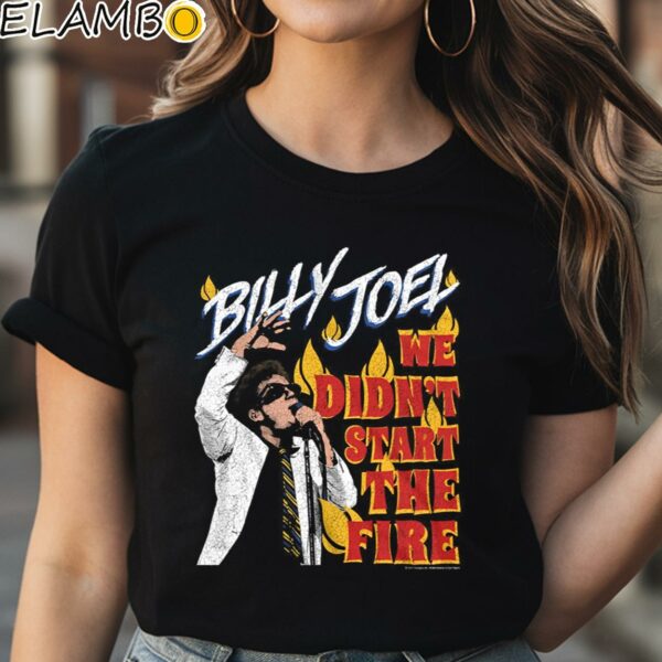 Billy Joel We Didnt Start the Fire Shirt Black Shirt Shirt