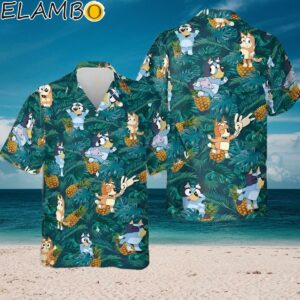 Bluey Hawaiian Shirt Funny Bluey Bluey Beach Summer Aloha Shirt Aloha Shirt