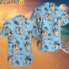 Bluey Hawaiian Shirt Summer Hawaiian Shirt Bluey Button Up Shirt Hawaaian Shirt Hawaaian Shirt