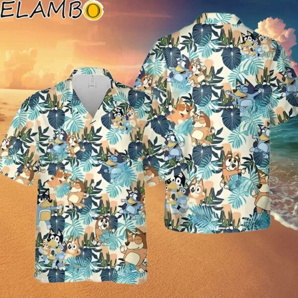 Bluey Hawaiian Shirt William Jacket Summer Beach Hawaaian Shirt Hawaaian Shirt