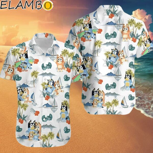 Bluey Shirt Blue Heeler Dog Hawaiian Shirt Summer Gift For Men And Women Hawaaian Shirt Hawaaian Shirt