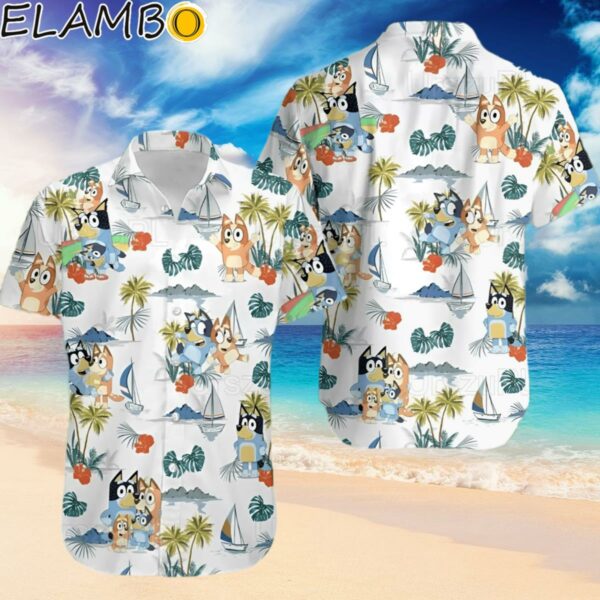 Bluey Shirt Blue Heeler Dog Hawaiian Shirt Summer Gift For Men And Women Hawaiian Hawaiian