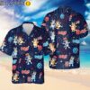 Bluey Shirt Bluey 4th Of July Button Shirt Bluey Hawaiian Shirt Summer Gift Hawaiian Hawaiian