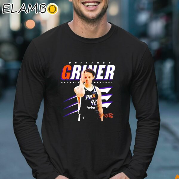 Brittney Griner Phoenix Mercury Signature Shirt Longsleeve 17