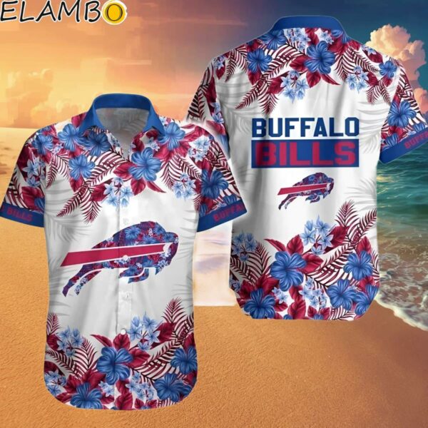 Buffalo Bills Hawaiian Shirt Hibiscus Flowers Pattern Hawaaian Shirt Hawaaian Shirt