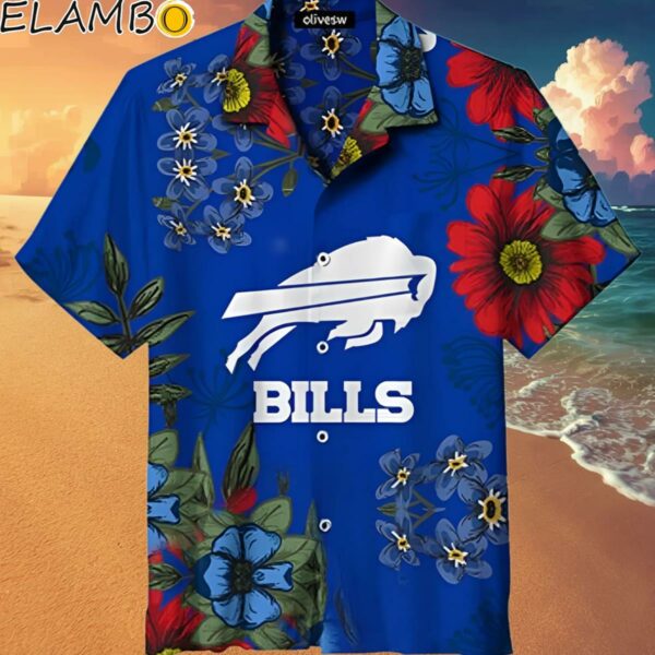 Buffalo Bills Hawaiian Shirt Tropical Flower Pattern Sport Gift For Beach Hawaaian Shirt Hawaaian Shirt