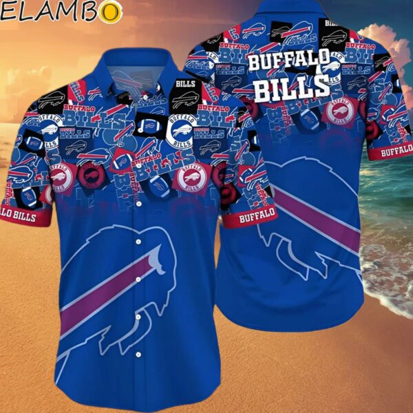 Buffalo Bills Logo Blue NFL Hawaiian Shirt Gift for Fans Hawaaian Shirt Hawaaian Shirt