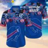 Buffalo Bills Logo Blue NFL Hawaiian Shirt Gift for Fans Hawaiian Hawaiian