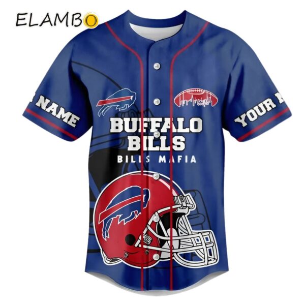 Buffalo Bills Mafia The World's Coolest Custom Baseball Jersey Printed Thumb