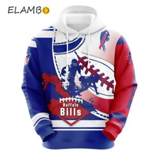 Buffalo Bills Mens Sweatshirts Hoodie 3D Print Pullover Casual Jacket Coat Printed Thumb