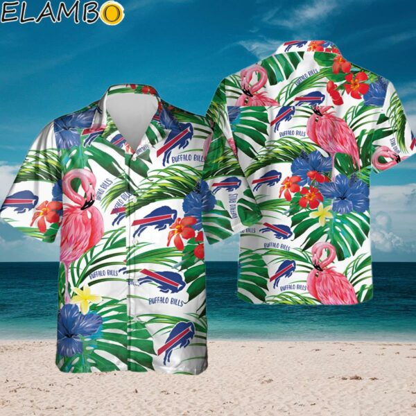 Buffalo Bills NFL Flamingo Button Up Hawaiian Shirt Aloha Shirt Aloha Shirt