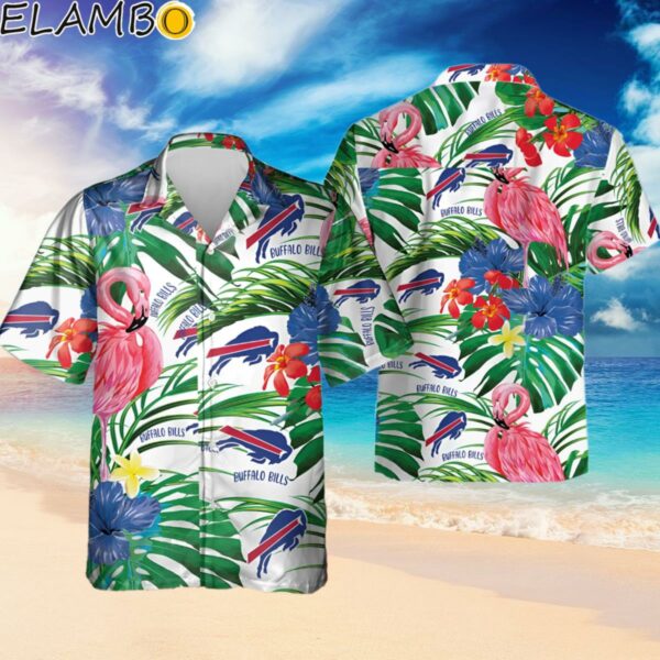 Buffalo Bills NFL Flamingo Button Up Hawaiian Shirt Hawaiian Hawaiian