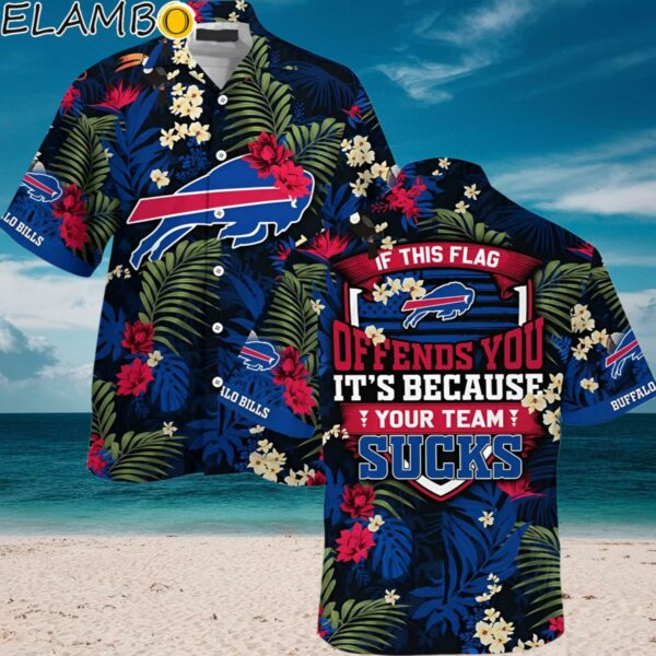 Buffalo Bills NFL Summer Hawaiian Shirt Tropical Patterns Aloha Shirt Aloha Shirt