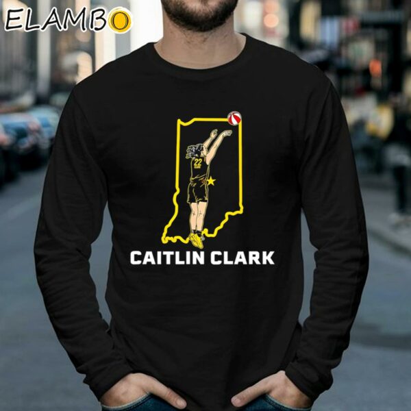 Caitlin Clark State Star Indiana Basketball Shirt Longsleeve 39